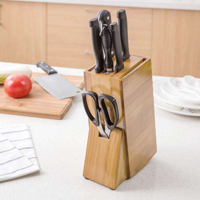 Bamboo Storage Knife Holder