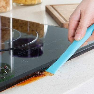 Double head kitchen gadget stove crevice decontamination shovel